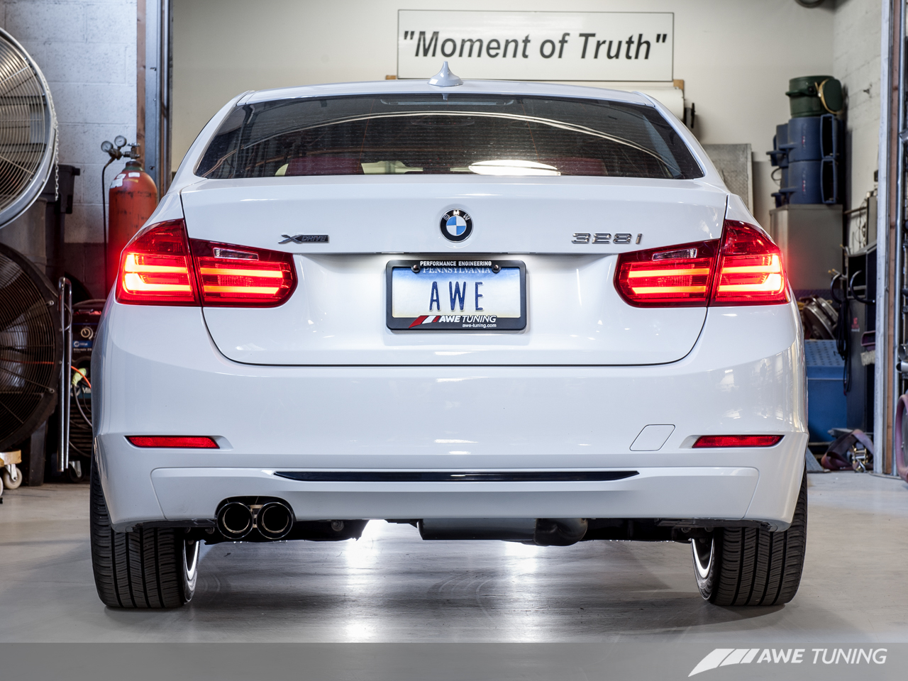 *AWE Tuning Cat/AxleBack Exhaust for 201016 BMW 328i/428i [F30/F32] N20 Dual or Quad Tips